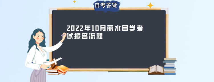 2022年10月丽水自学考试报名流程